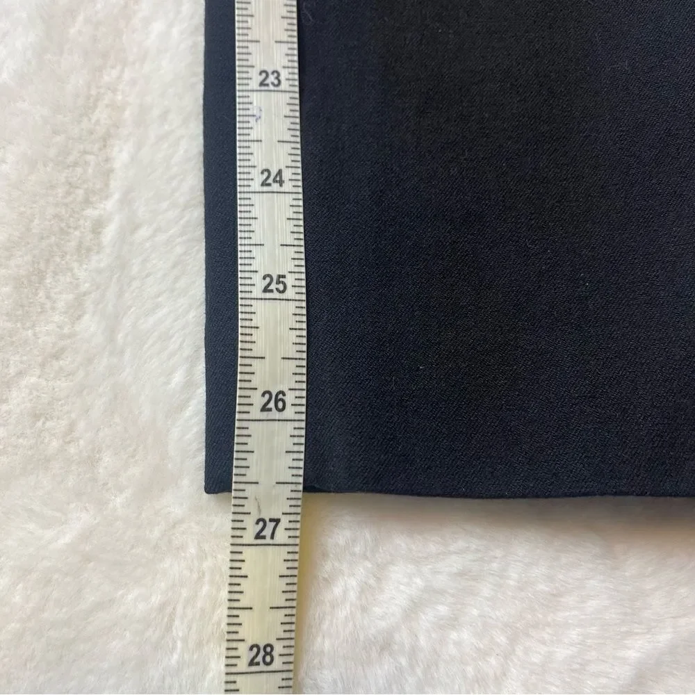 Kate Spade Black Pull On Cigarette Pants Size 6